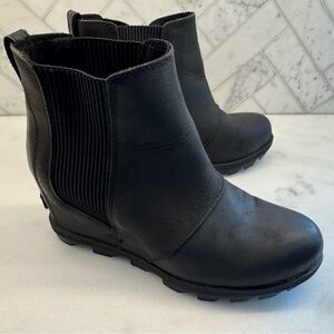 Sorel Black Ankle Boots